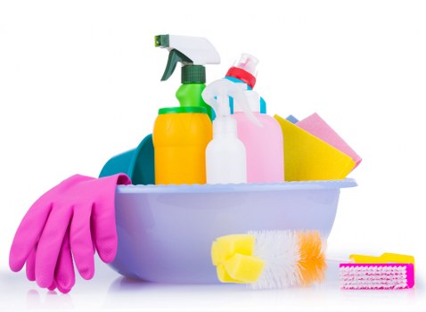 Professional stain removal process for carpets and fabrics